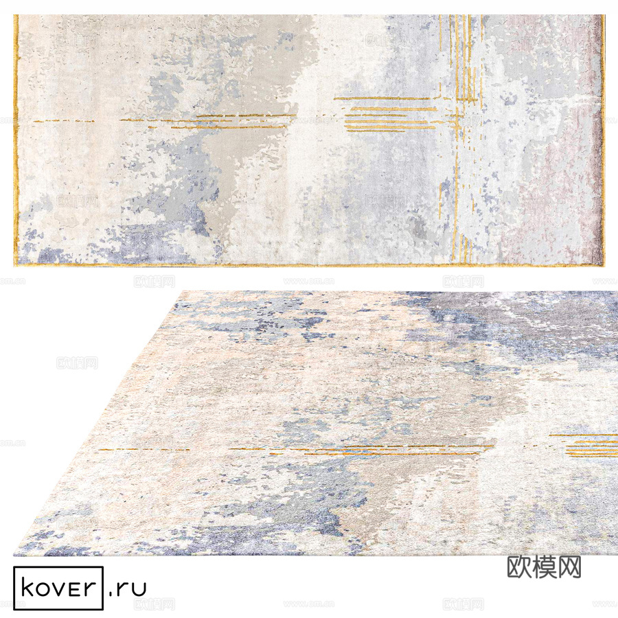 旧金山金线1号MLT生活艺术毛毯3d模型下载