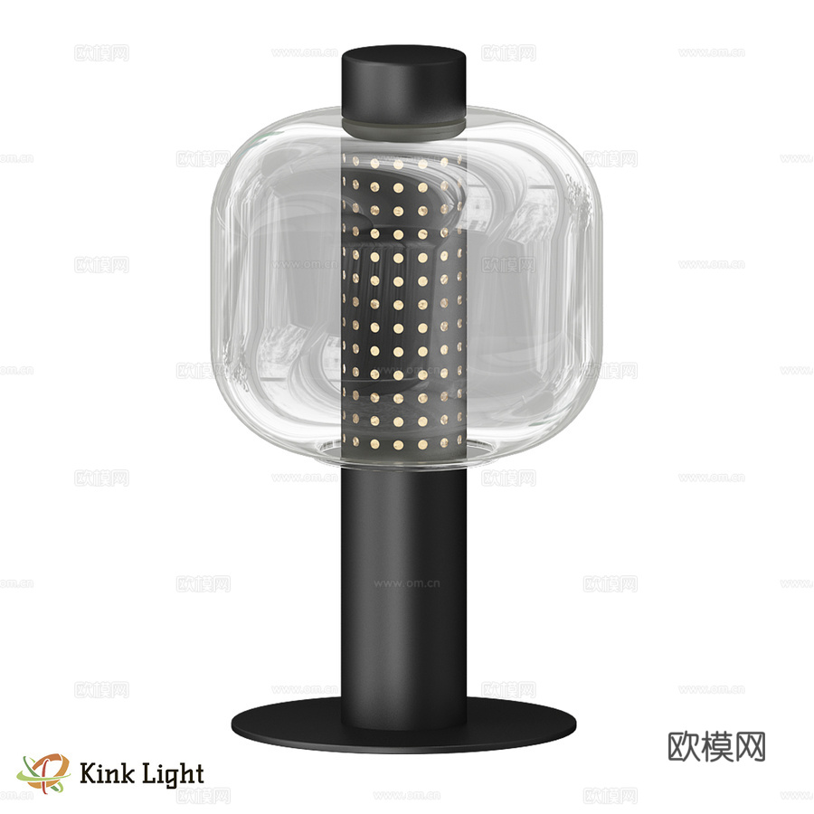 台灯 Gefo 黑色 07710-T,19(21) OM3d模型下载