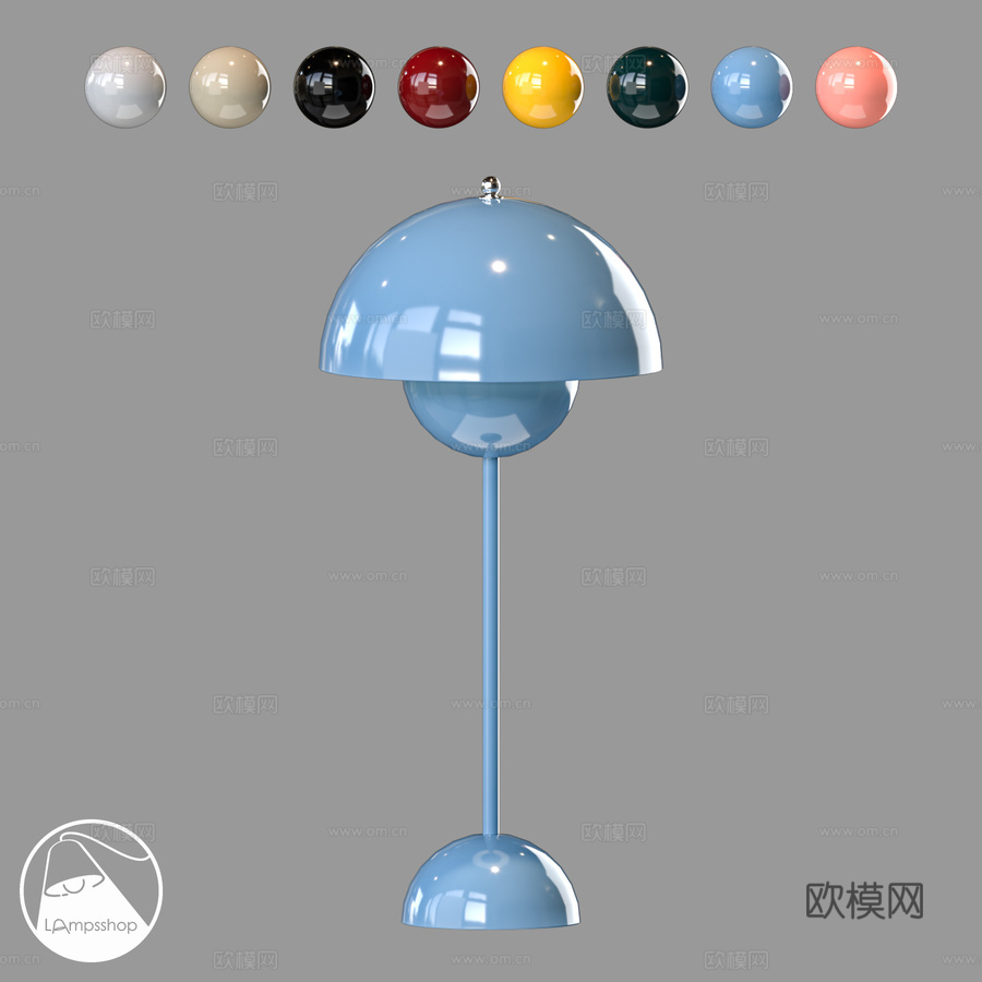 LampsShop.ru NL5206 台灯 Marmela3d模型下载