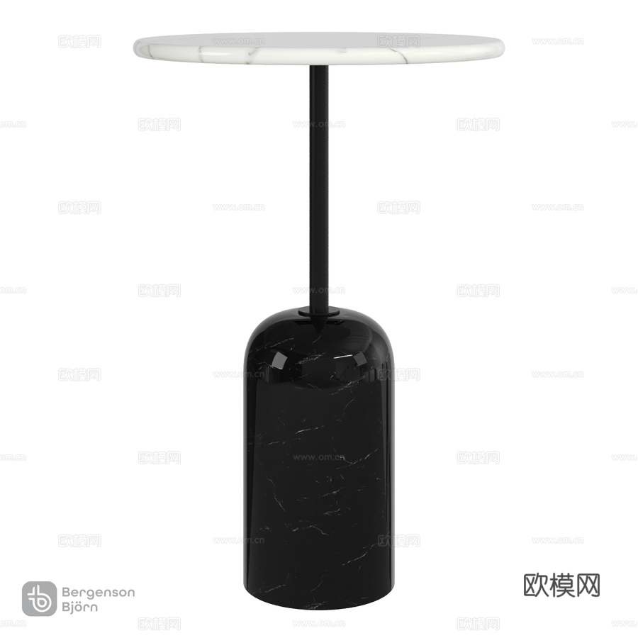 鲁恩咖啡桌，伯格森·比约恩设计3d模型下载