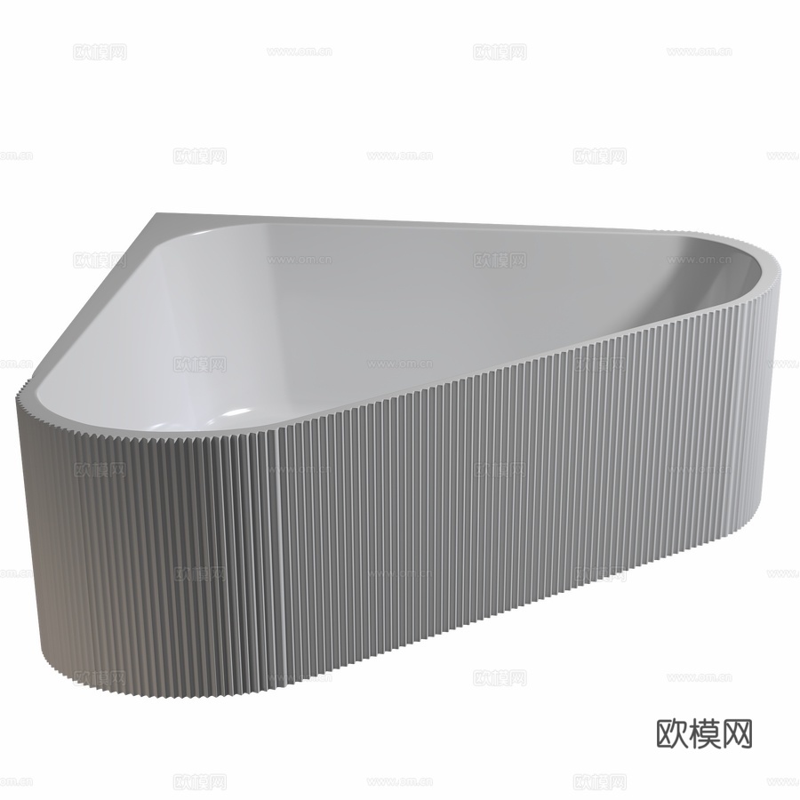 亚克力浴缸 ABBER AB94463d模型下载