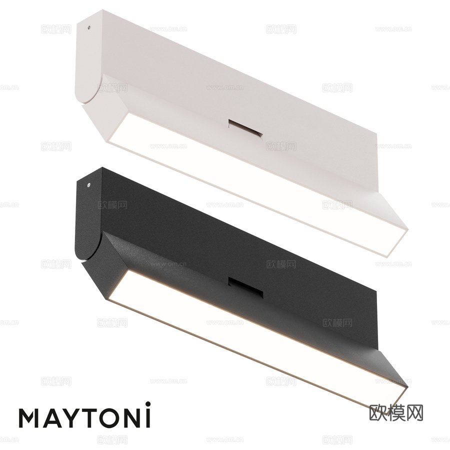 Basis Rot 天花灯 C133CL-12W3K-B;3d模型下载