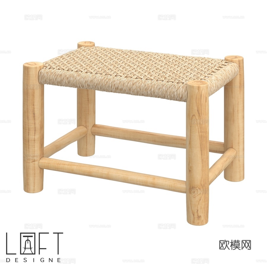 Stool LoftDesigne 40622 型号3d模型下载