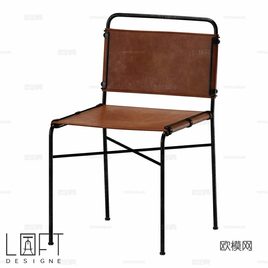 LoftDesigne 31677型号椅子3d模型下载