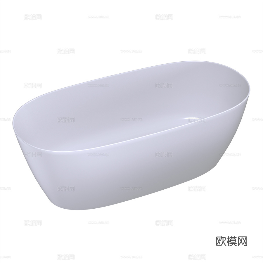 SOFIA LIGHT 浴缸（无溢水口）3d模型下载