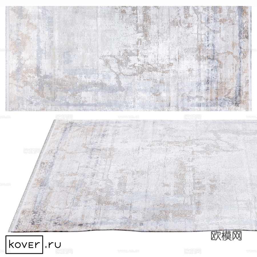 地毯 OLYMPOS EZ20A-COK-GRI Art d3d模型下载