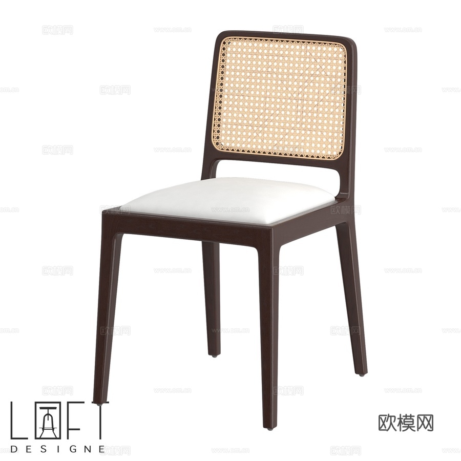 LoftDesigne 40623型号椅子3d模型下载