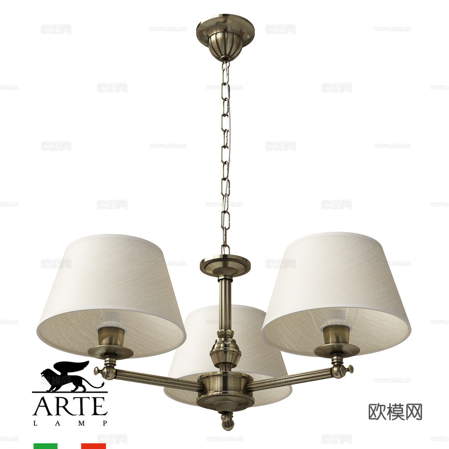 ARTE灯具 OM A2273LM-3AB3d模型下载