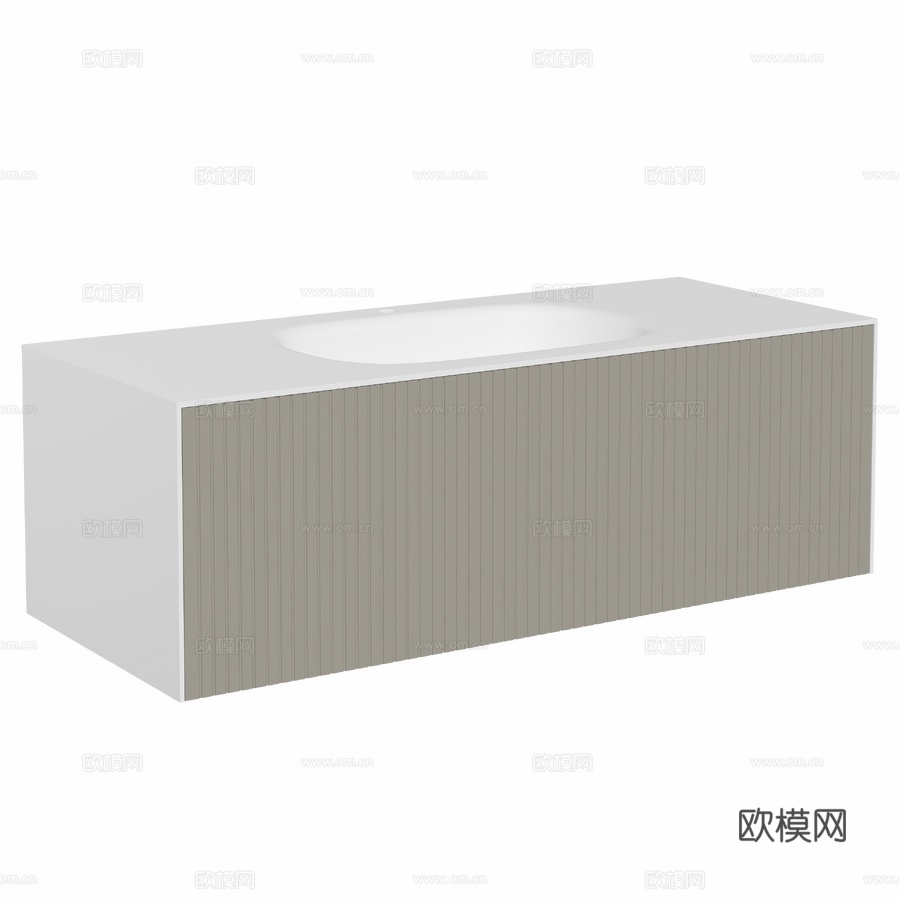 带水槽的OM柜子 STWORKI Hollande 120米3d模型下载
