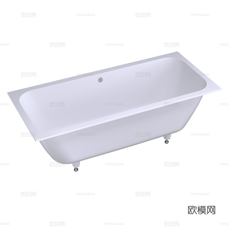 嵌入式浴缸 Salini ORLANDA AXIS 170,3d模型下载