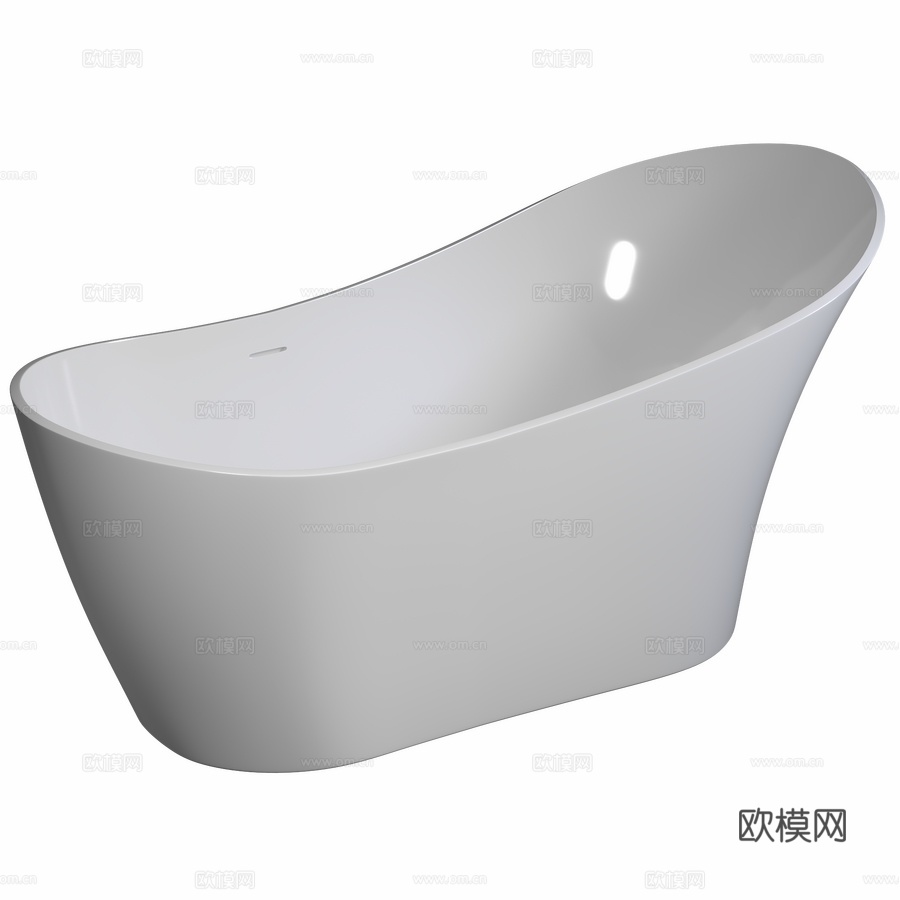 亚克力浴缸 ABBER AB92453d模型3d模型下载