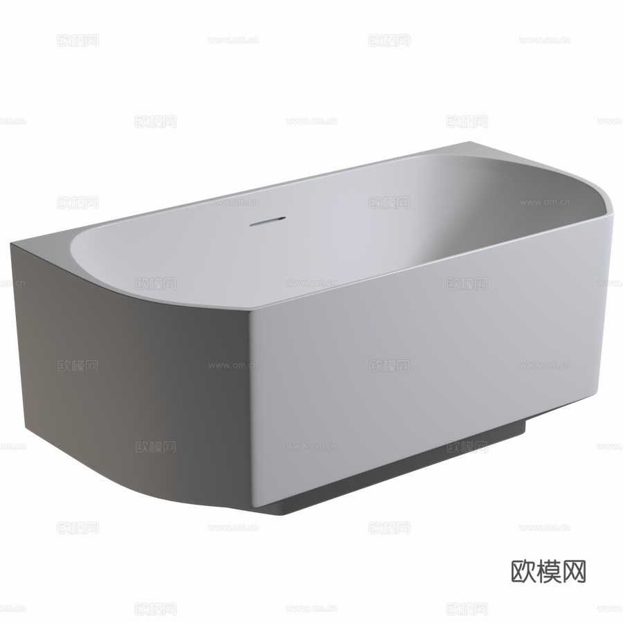 亚克力浴缸 ABBER AB94883d模型下载