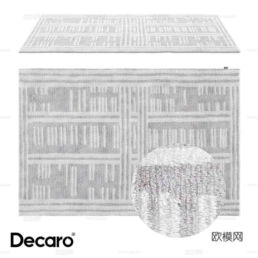 羊毛地毯 Decaro Rugs D1200033d模型下载
