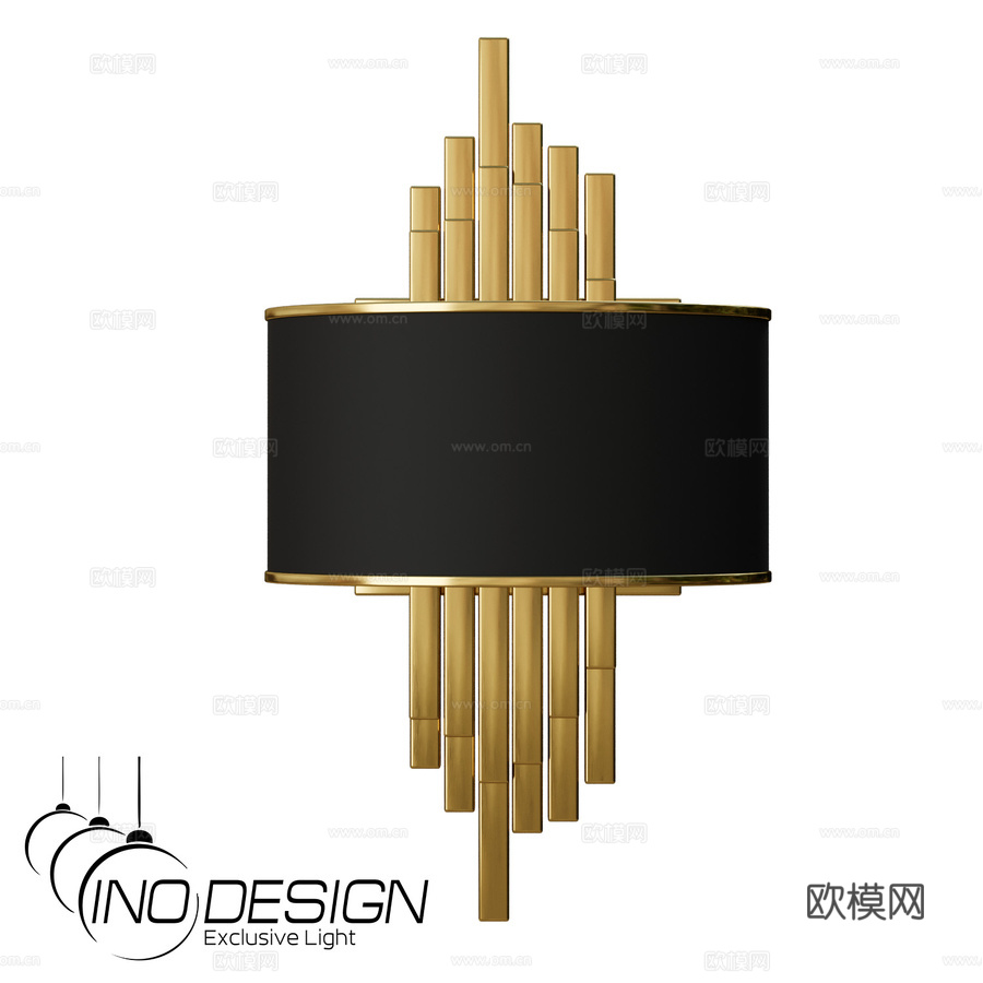 OM Inodesign 罗马黑 44.30553d模型下载