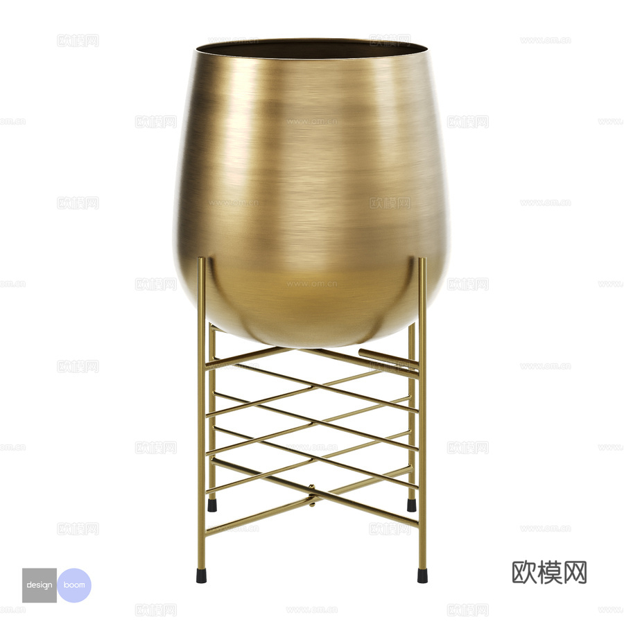 OM_Astry花盆架，Designboom3d模型下载