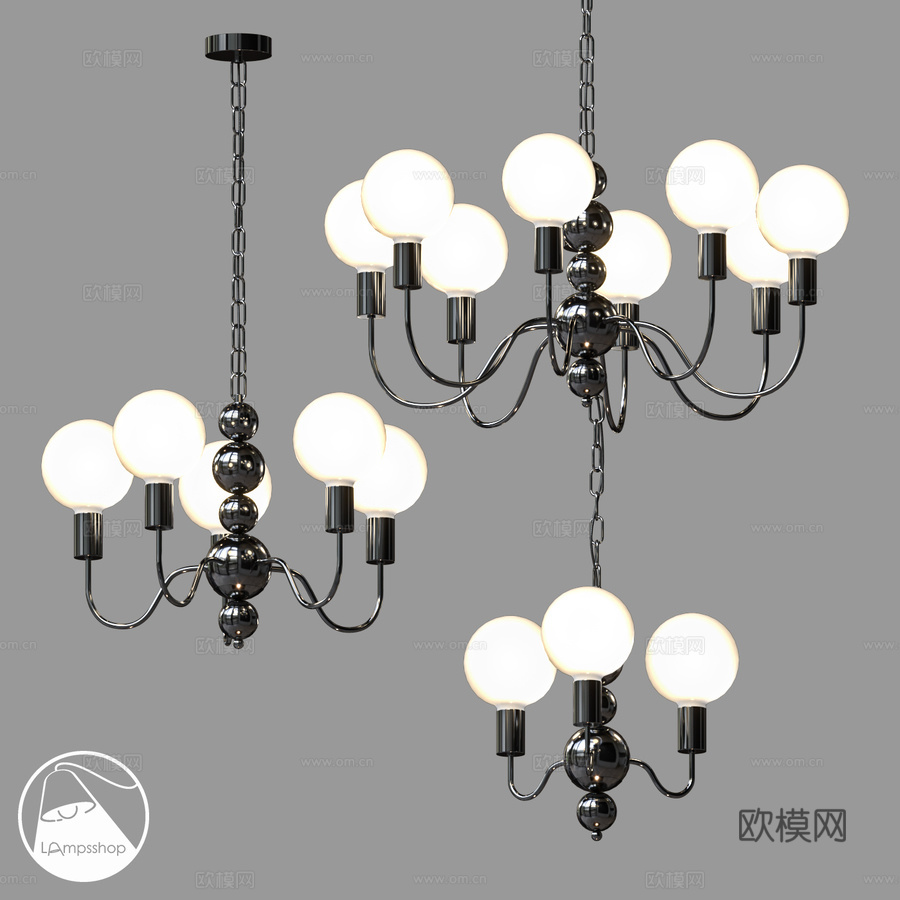 LampsShop.ru L1911 烛台 Confodi3d模型下载