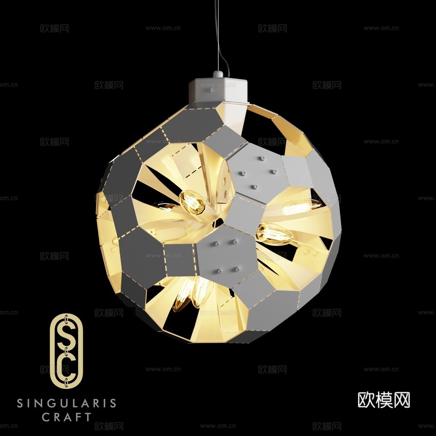 奇点工艺球体4003d模型下载