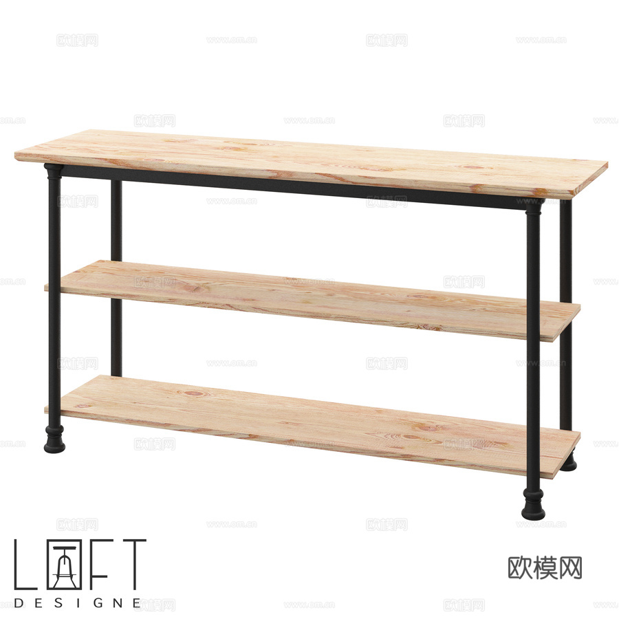 Shelf LoftDesigne 83301型号3d模型下载