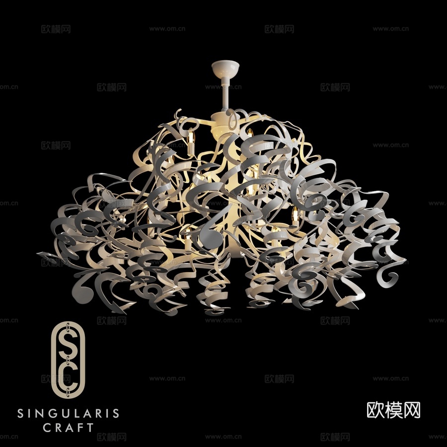 蛇纹石900 Singularis工艺品3d模型下载