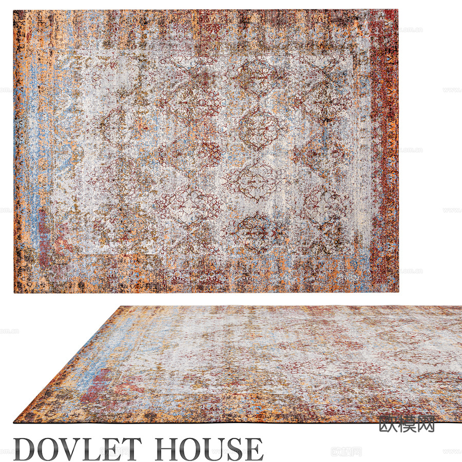 OM地毯 DOVLET HOUSE (art 19951)3d模型下载