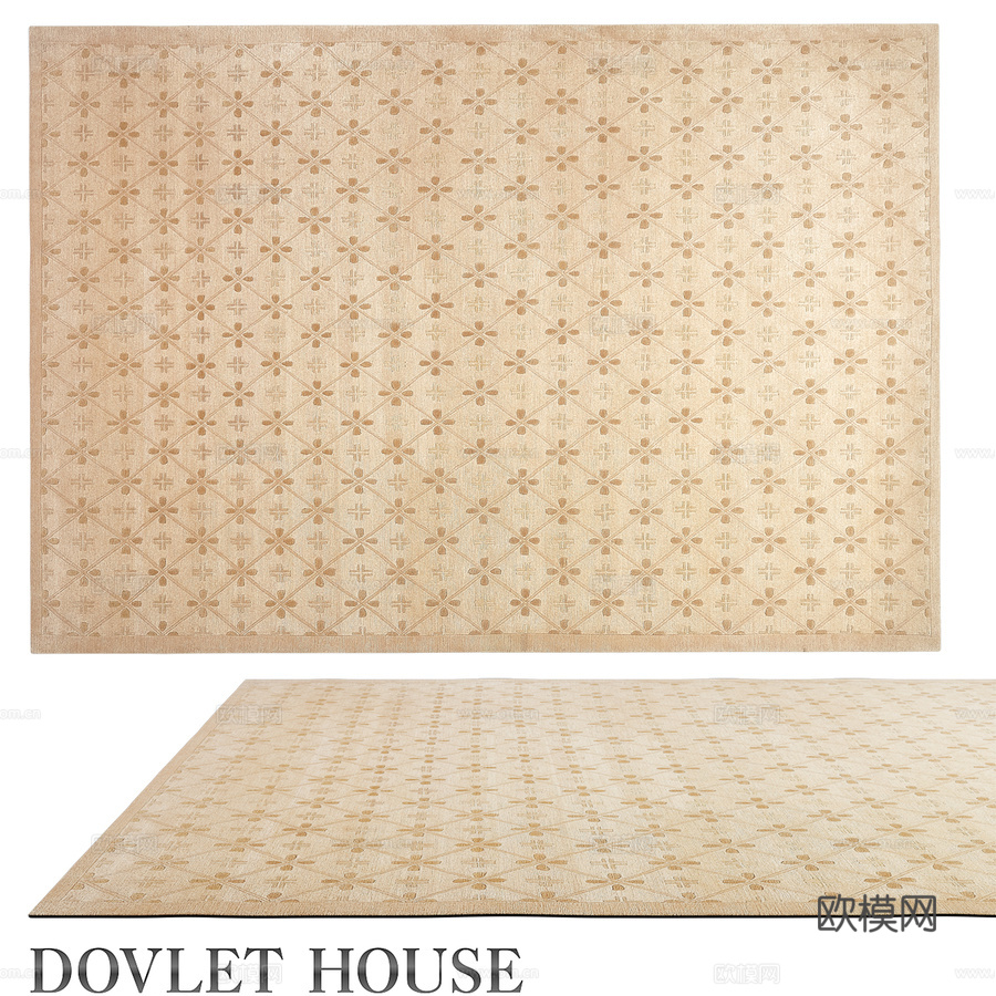 OM地毯 DOVLET HOUSE (art. 2350)3d模型下载