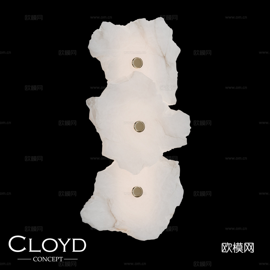 壁灯 Cloyd KNOSS W1 (型号 20269)3d模型下载