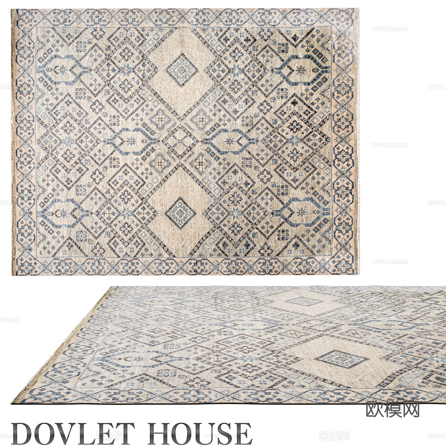 OM地毯 DOVLET HOUSE (art 19956)3d模型下载