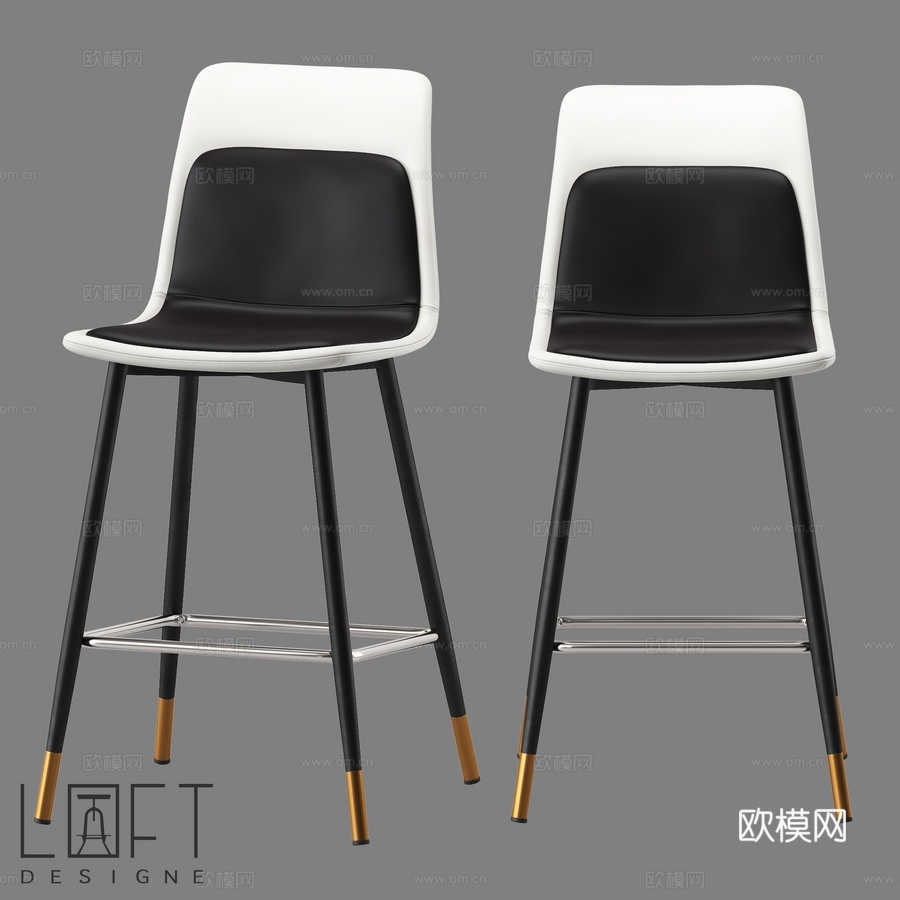 吧凳 LoftDesigne 30526 型号3d模型下载