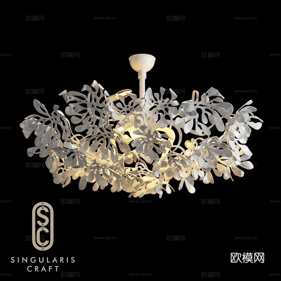 千花奇艺灯3d模型下载