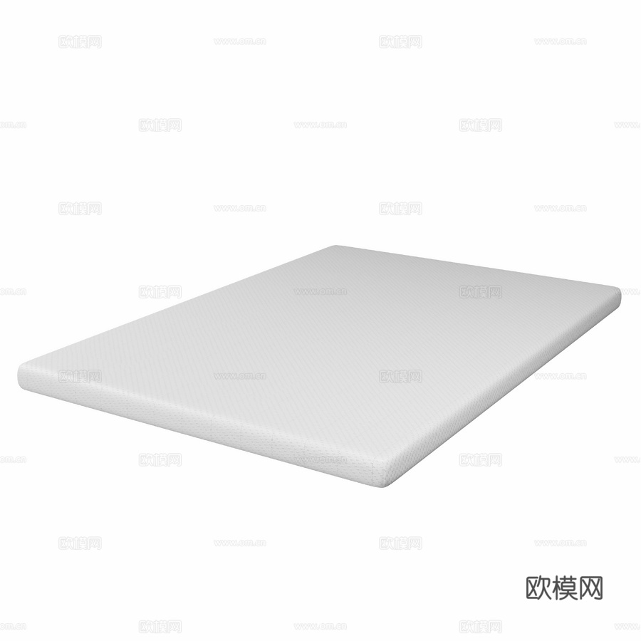 OM DIWO Kolomna 床垫 140x200，人体工3d模型下载