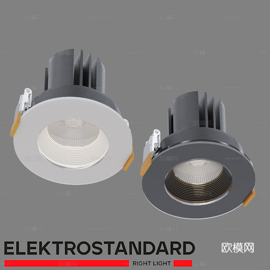 嵌入式LED灯 Elektrostandard Artis3d模型下载