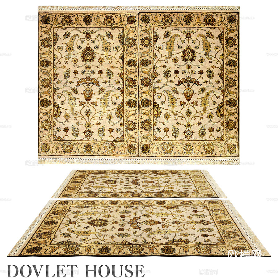 OM地毯 DOVLET HOUSE (art 5604)3d模型