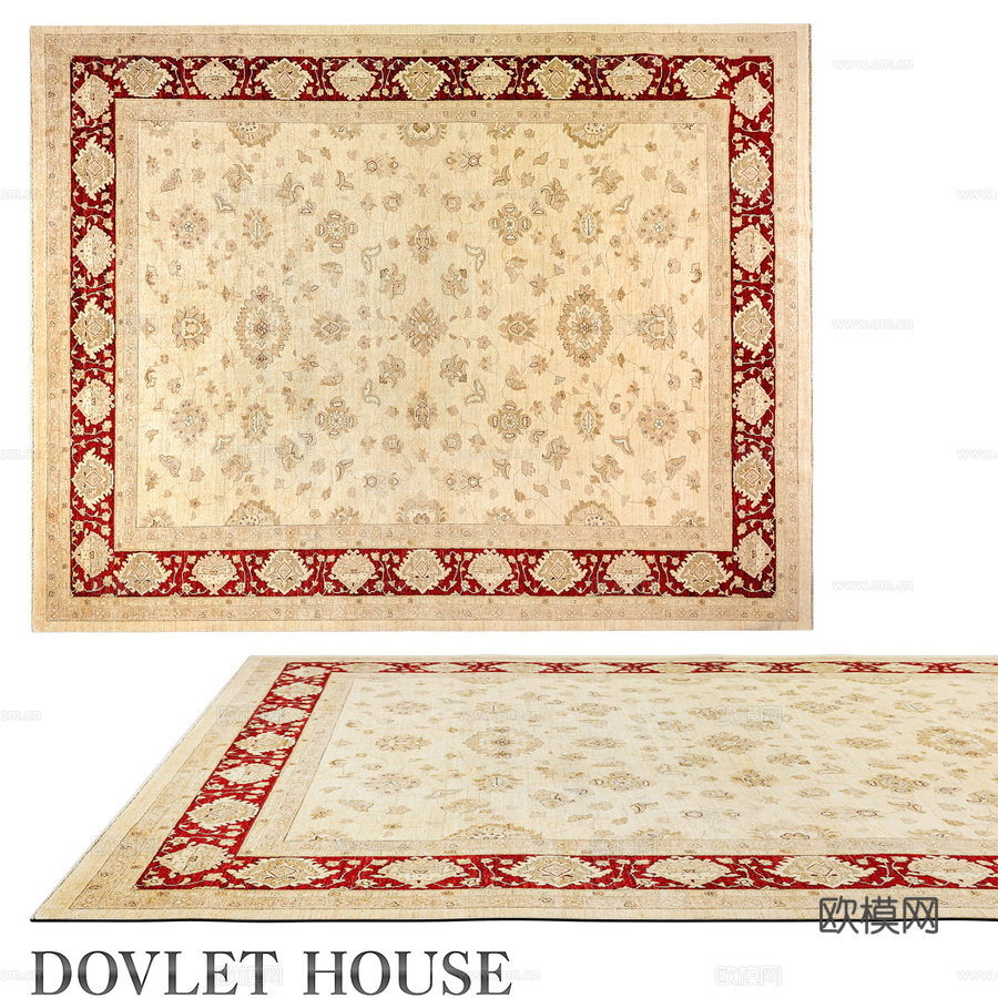 OM地毯 DOVLET HOUSE (art. 2430)3d模型下载