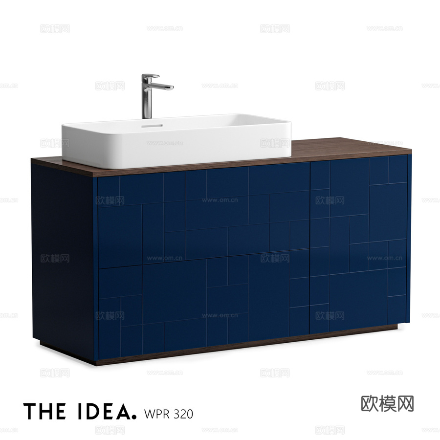 OM THE-IDEA 浴室柜 WPR 3203d模型下载