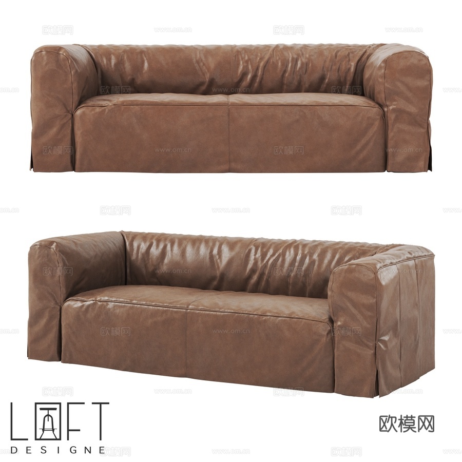 沙发LoftDesigne 2591型号3d模型下载