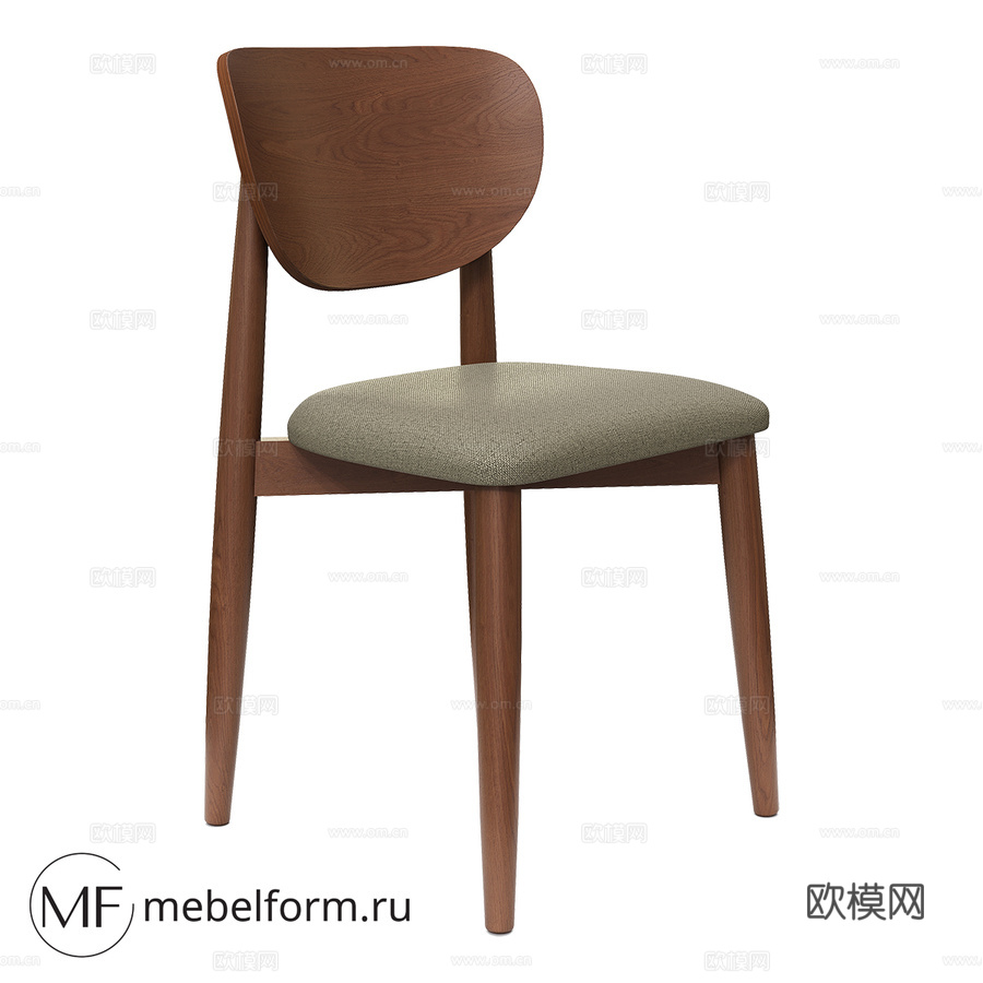 OM椅子PRAGUE3d模型下载