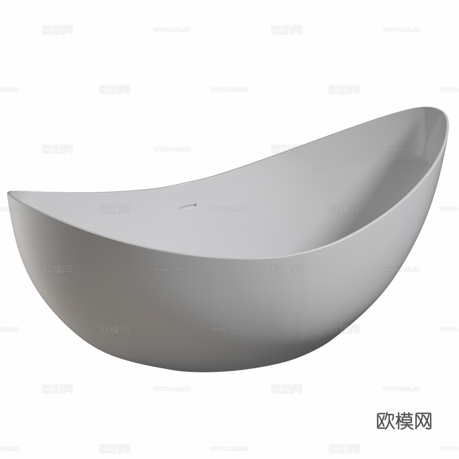 亚克力浴缸 ABBER AB93333d模型下载