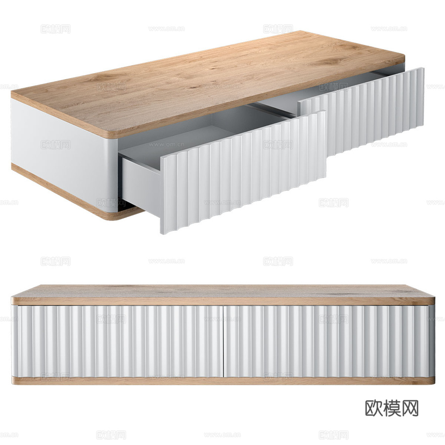 OM Shtabe 梳妆台3d模型下载