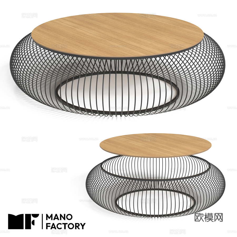 (OM) MANO FACTORY 南瓜咖啡桌3d模型下载