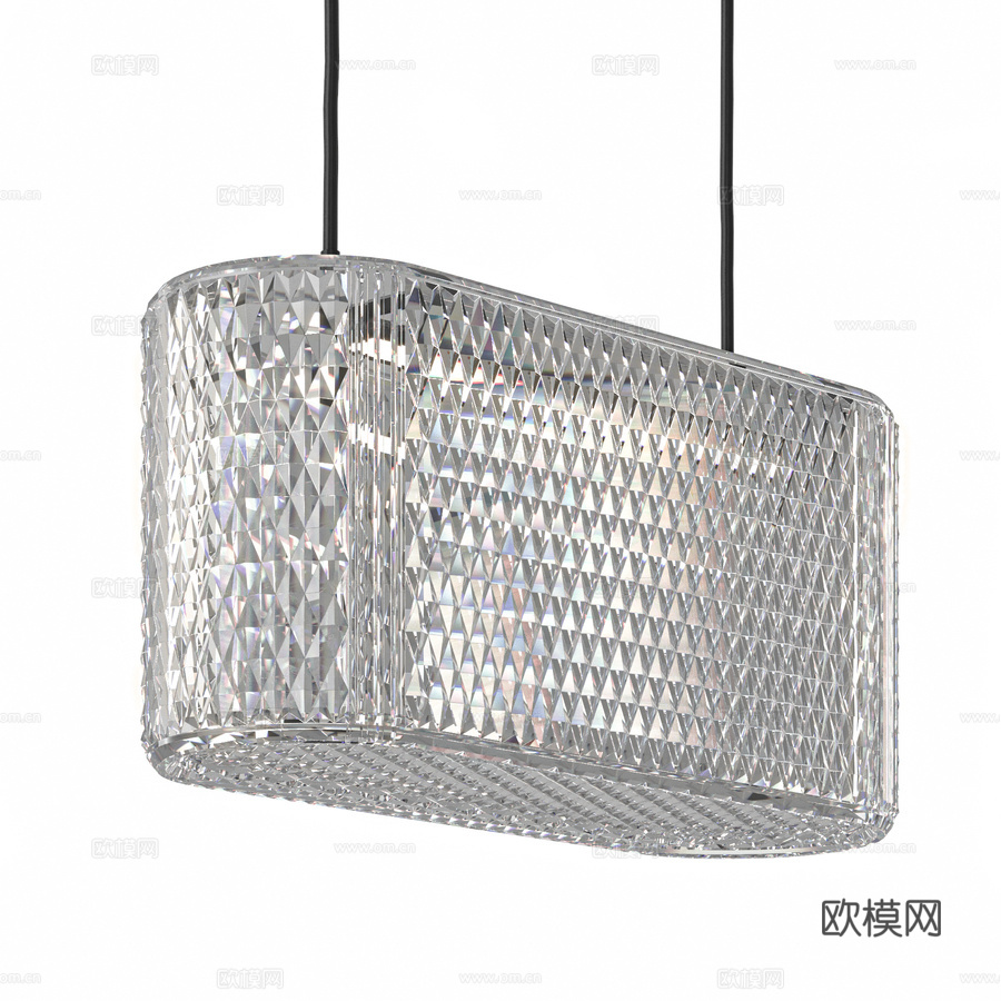 OM吊灯 Delight系列 P0851-1A 金色款3d模型下载