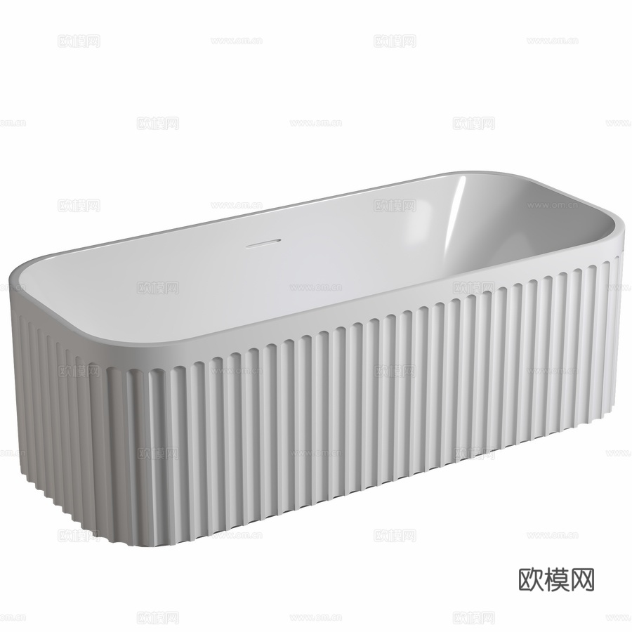 亚克力浴缸 ABBER AB94113d模型下载