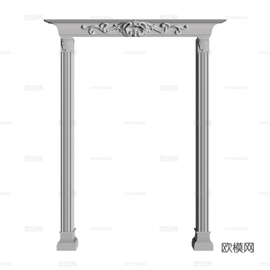 开孔编号173d模型下载