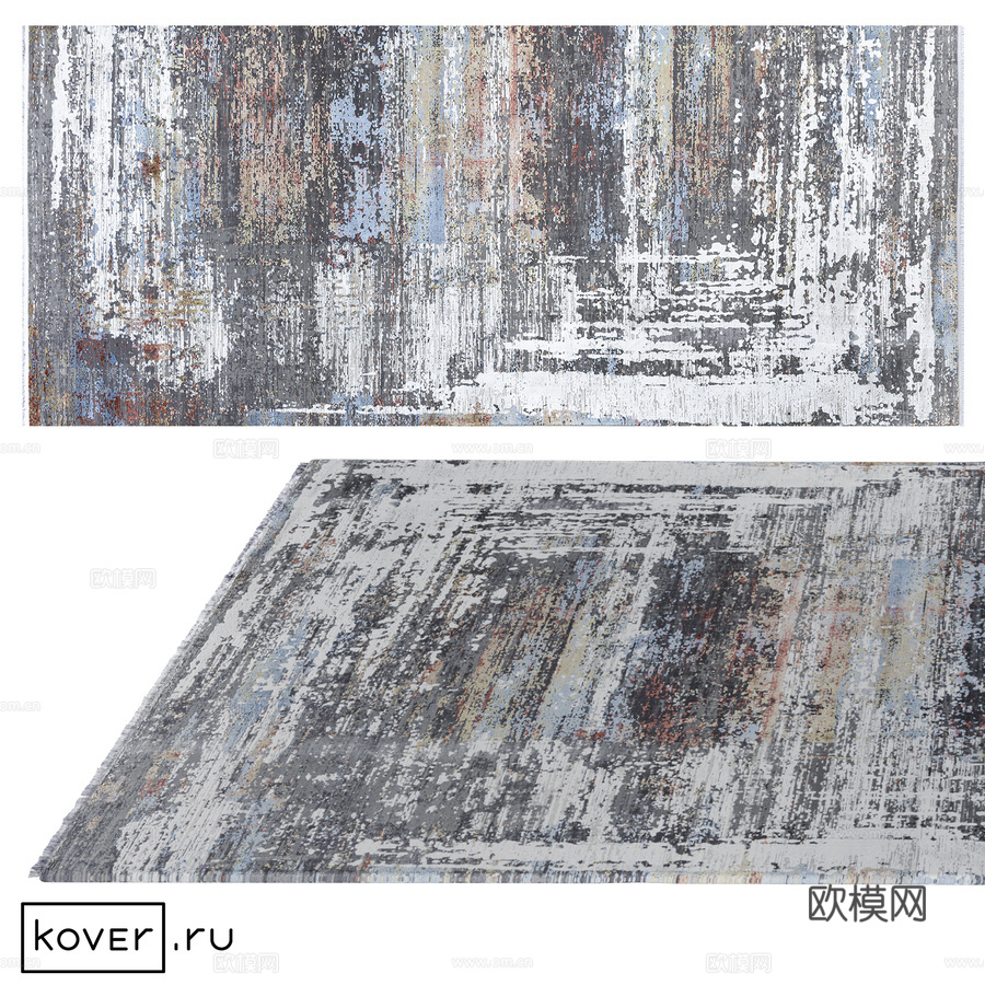 地毯“ASPENDOS” M435F-CRE-BURG 艺术3d模型下载