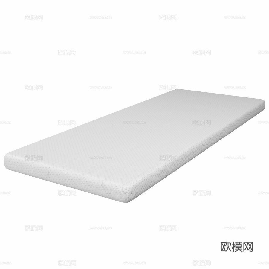 OM DIWO Kolomna 80x200解剖学弹簧床垫3d模型下载