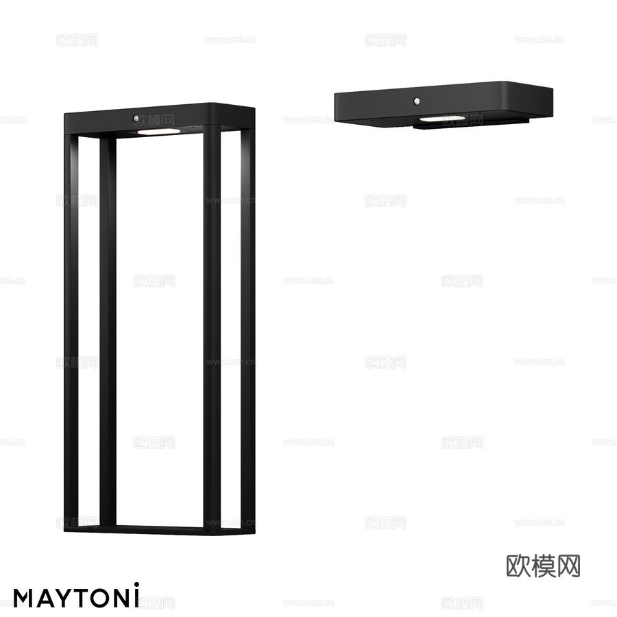 Pir路灯3d模型下载