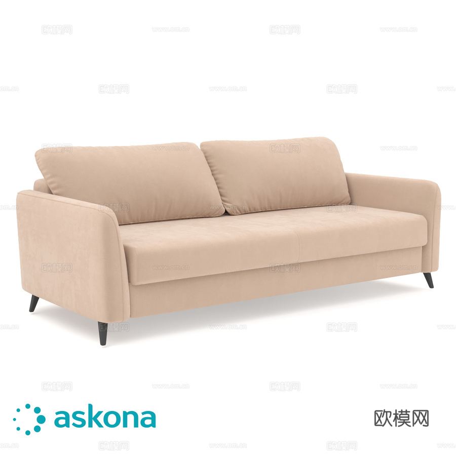 拉古纳直线沙发（Laguna）3d模型3d模型下载