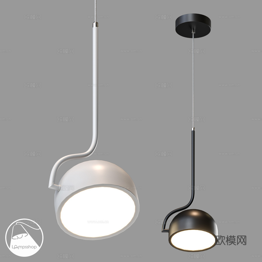 LampsShop.ru PDL2496 吊灯 Texno3d模型下载