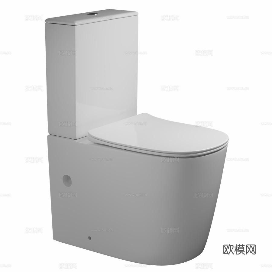 ABBER Bequem AC1112 马桶3d模型下载