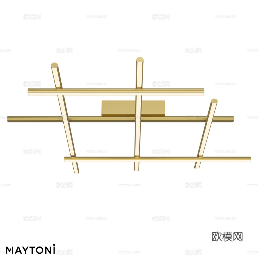 天花灯 Radiance MOD278CL-L50G3K3d模型下载