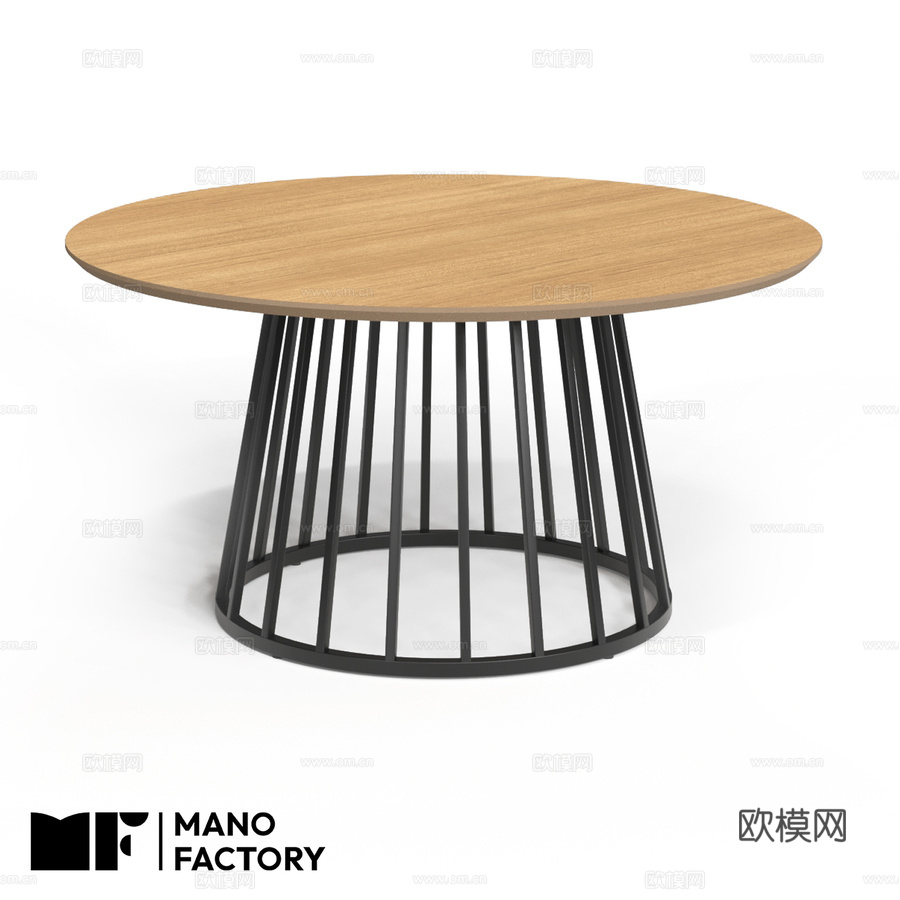 (OM) MANO FACTORY VOLAN咖啡桌3d模型下载